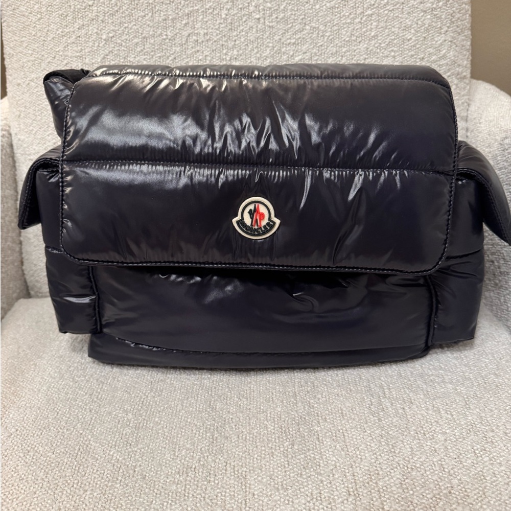 Moncler Enfant Navy Padded Diaper Bag (NWT)